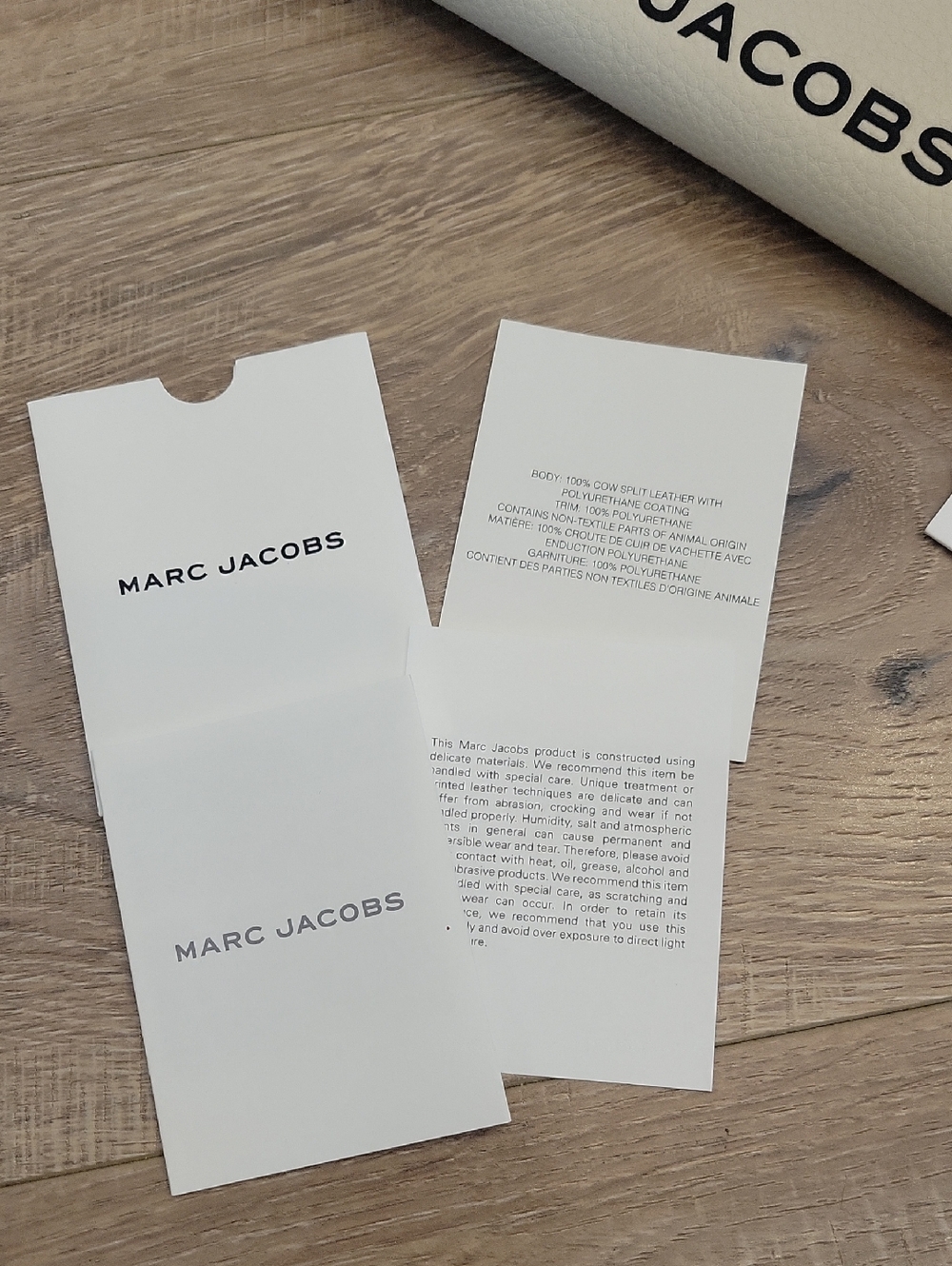 NWT Marc Jacobs Leather Continental Wallet Marshmallow - Picture 8 of 9